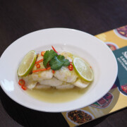 SB3. Steamed Fish with Thai Seafood Sauce