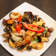 V3. Mixed Mushrooms Stir Fry